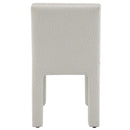 Hettie Side Chair 2Pc, Beige Boucle Acme