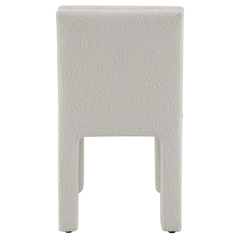 Hettie Side Chair 2Pc, Beige Boucle Acme