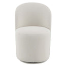 Hollis Side Chair 2Pc, Beige Boucle Acme