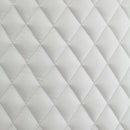 Zazie Side Chair 2Pc, White Velvet & Gold Finish Acme