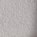 Ginny Side Chair 2Pc, White Boucle, Brown Velvet & Walnut Finish Acme