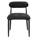 Jaramillo Side Chair 2Pc, Black Fabric & Black Finish Acme