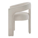 Gamarya Side Chair 2Pc, White Chenille Acme