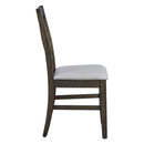 Marit Side Chair 2Pc, Gray Finish Acme