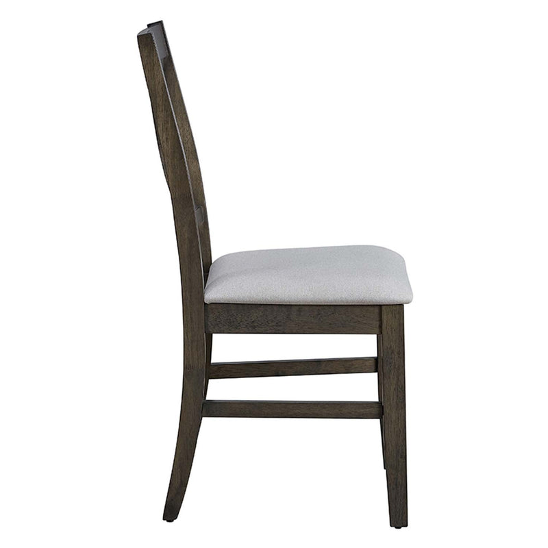 Marit Side Chair 2Pc, Gray Finish Acme