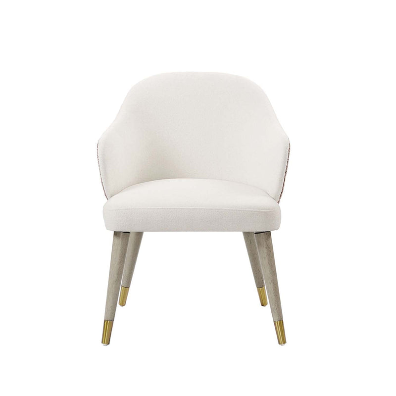 Charity Side Chair 2Pc, Gray Oak Finish Acme
