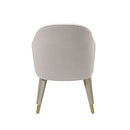 Charity Side Chair 2Pc, Gray Oak Finish Acme