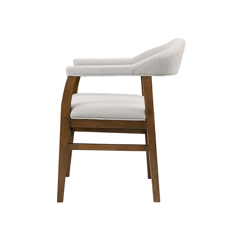 Darcy Side Chair 2Pc, Dark Walnut Finish Acme