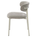 Ingram Side Chair 2Pc, Light Gray Finish Acme