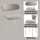 Ingram Side Chair 2Pc, Light Gray Finish Acme