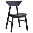 Briar Side Chair (Set-4), Black Finish Acme