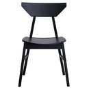 Briar Side Chair (Set-4), Black Finish Acme