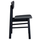 Briar Side Chair (Set-4), Black Finish Acme