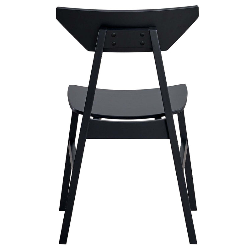 Briar Side Chair (Set-4), Black Finish Acme