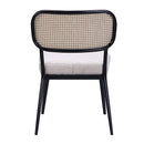 Colson 3 Pcs Table & Chairs Set, Black Finish Acme