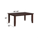 Urbana Dining Table, Cherry Finish Acme