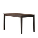 Cardiff Dining Table, Espresso Finish Acme
