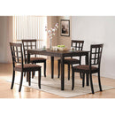 Cardiff Dining Table, Espresso Finish Acme