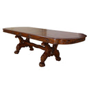 Dresden Dining Table, Cherry Oak Finish Acme