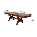 Dresden Dining Table, Cherry Oak Finish Acme