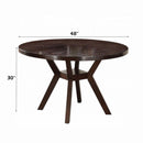 Drake Dining Table, Espresso Finish Acme