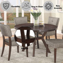 Drake Dining Table, Espresso Finish Acme