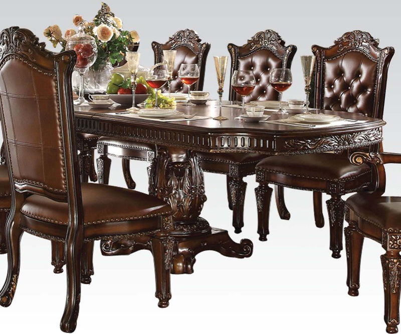 Vendome Dining Table, Cherry Finish Acme