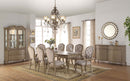 Chelmsford Dining Table, Antique Taupe Finish Acme