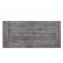 Leventis Dining Table, Weathered Gray Finish Acme