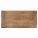 Bernard Dining Table, Weathered Oak Finish Acme