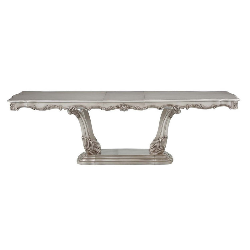 Gorsedd Dining Table, Golden Ivory Finish Acme