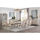 Wynsor Dining Table, Antique White Finish Acme