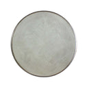 Dresden Round Pedestal Dining Table, Vintage Bone White Finish Acme