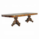 Picardy Dining Table, Honey Oak Finish Acme