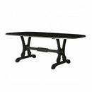 House Beatrice Dining Table, Charcoal Finish Acme