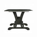 House Beatrice Dining Table, Charcoal Finish Acme