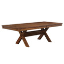 Apollo Dining Table, Walnut Finish Acme