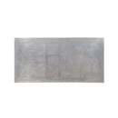 Kaylia Dining Table, Aluminum & Gunmetal Finish Acme