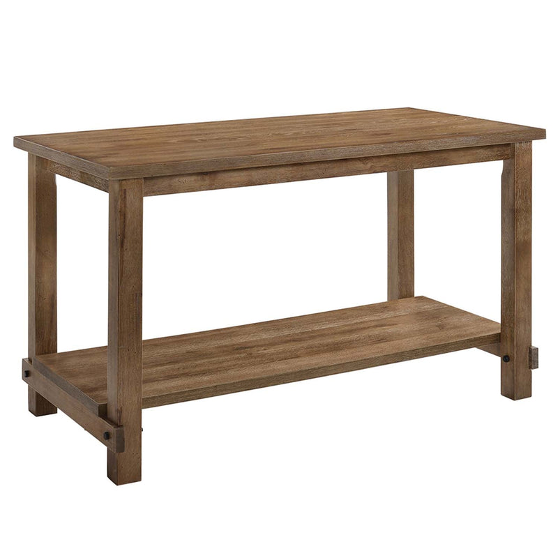 Martha II Counter Height Table, Weathered Oak Finish Acme