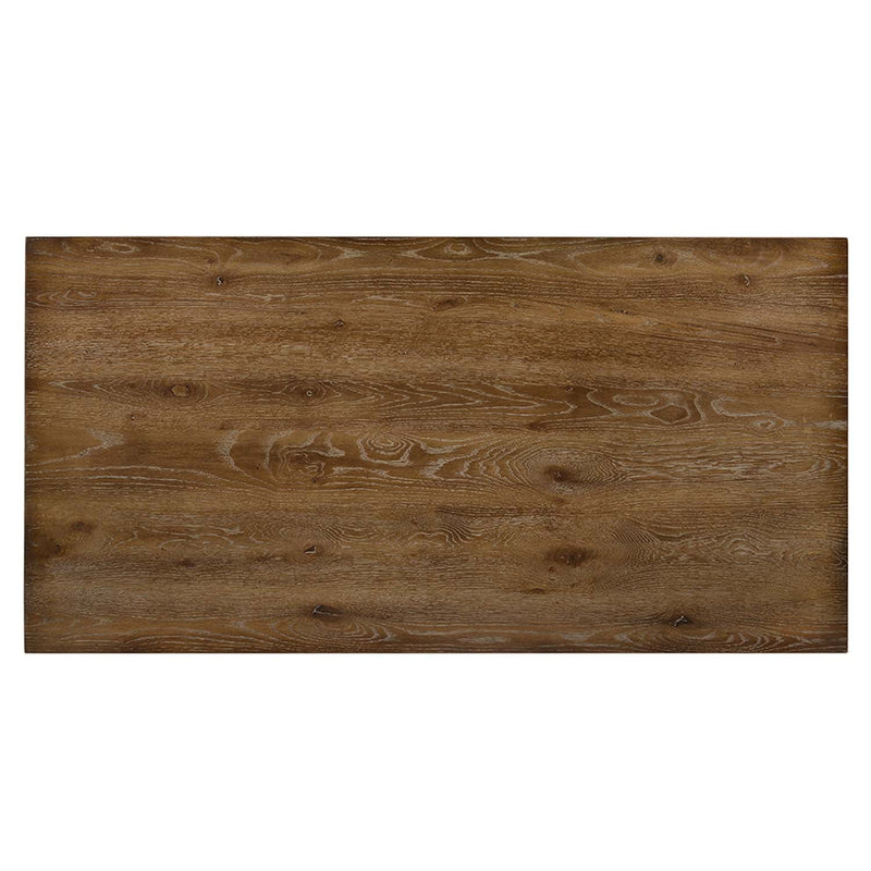 Martha II Counter Height Table, Weathered Oak Finish Acme