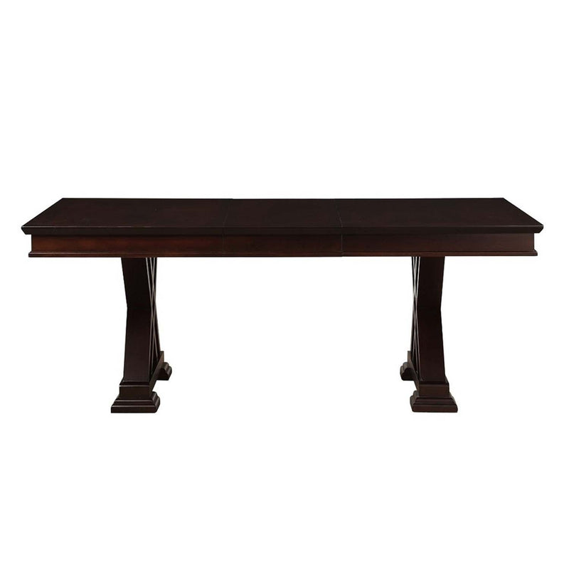 Katrien Dining Table, Espresso Finish Acme
