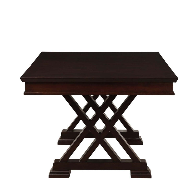 Katrien Dining Table, Espresso Finish Acme