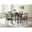 Kendric Dining Table, Rustic Gray Finish Acme