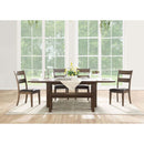 Nabirye Dining Table, Dark Oak Finish Acme