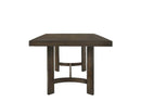 Farren Dining Table, Weathered Oak Finish Acme