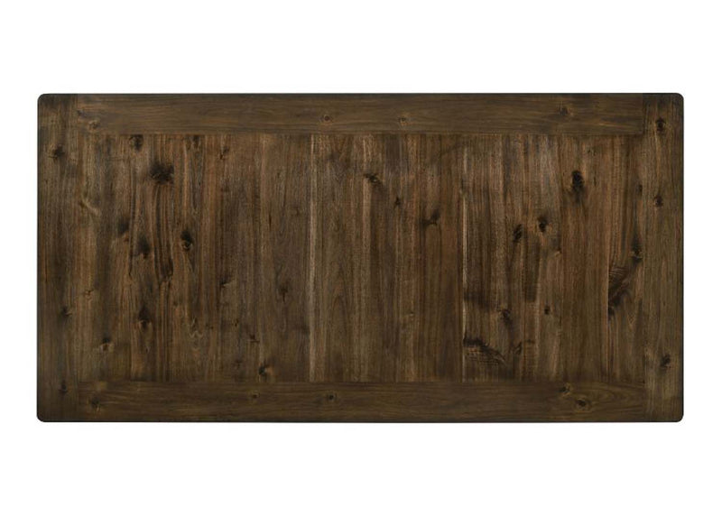 Tasnim Counter Dining Table, Oak & Antique White Finish Acme