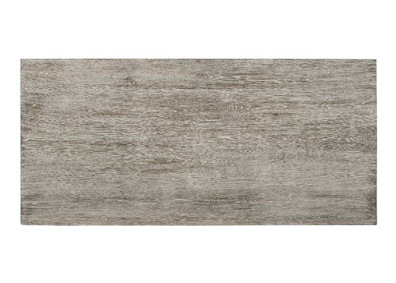Faustine Dining Table, Salvaged Light Oak Finish Acme