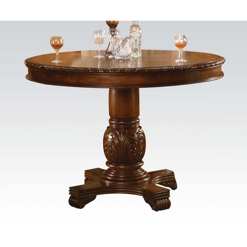 Chateau De Ville Counter Height Table, Cherry Finish Acme