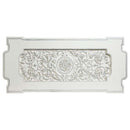 Vanaheim Dining Table, Antique White Finish Acme