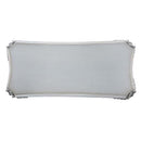 Valkyrie Dining Table, Antique Platinum Finish Acme